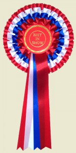 best in show rosette